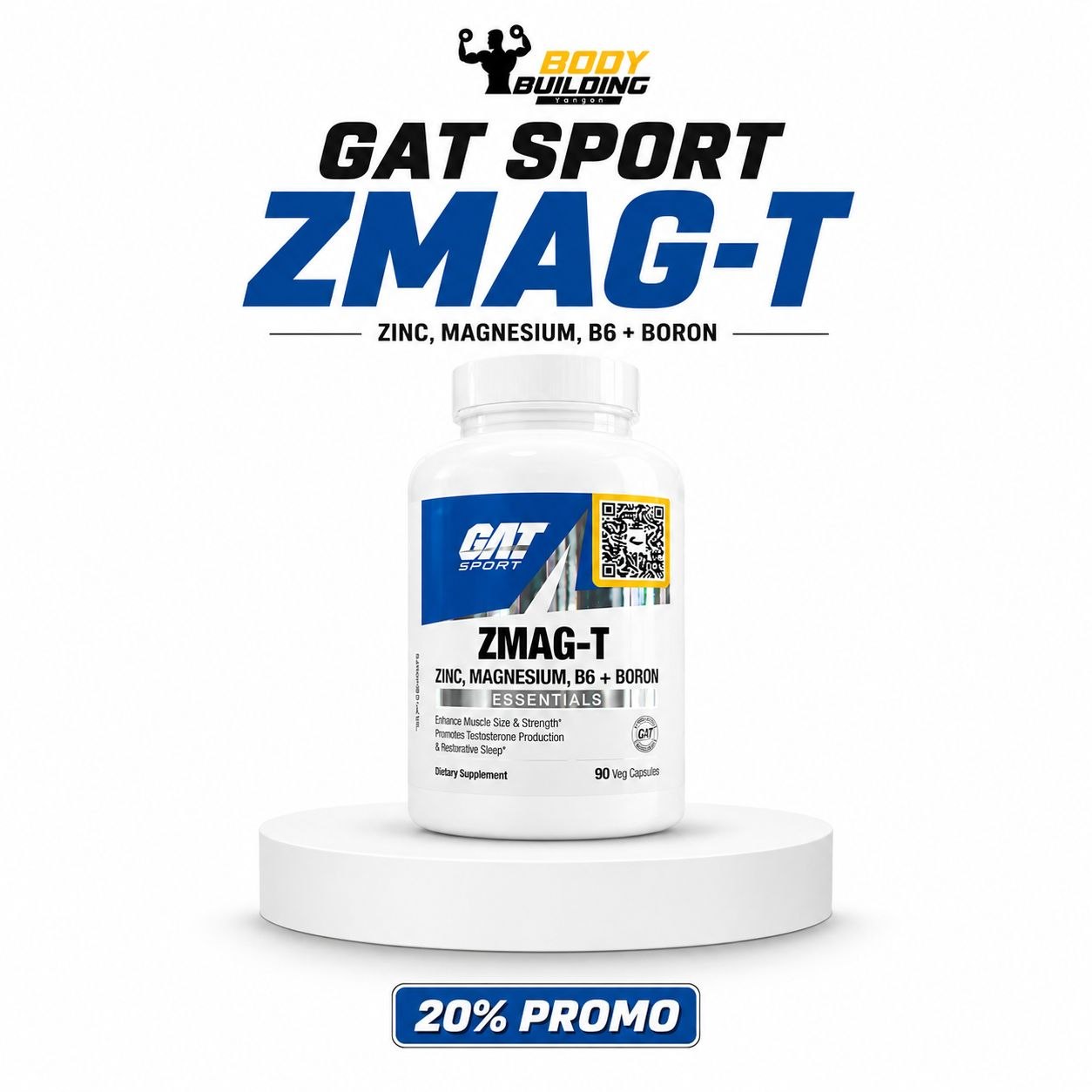 20% OFF /GAT Sport - ZMAG ( 90 caps )